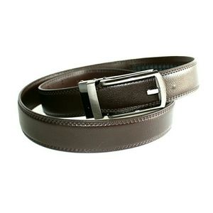 Comfort Click men's adjustable brown belt